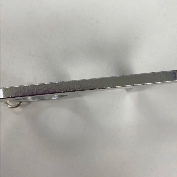 Stainless Steel Door Opener Keychain - Picture 4 of 8